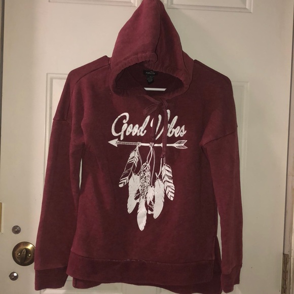 good vibes hoodie rue21